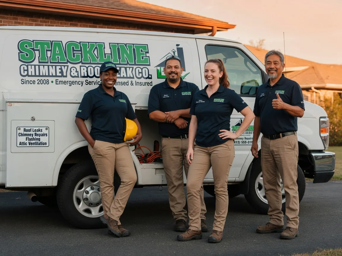 Chimney flashing repair company in Milltown, WI